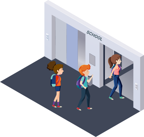 exit gate pass school software