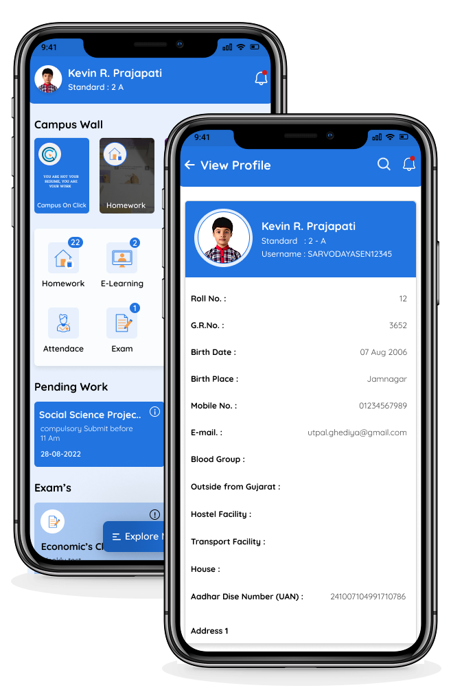 Parent Card System